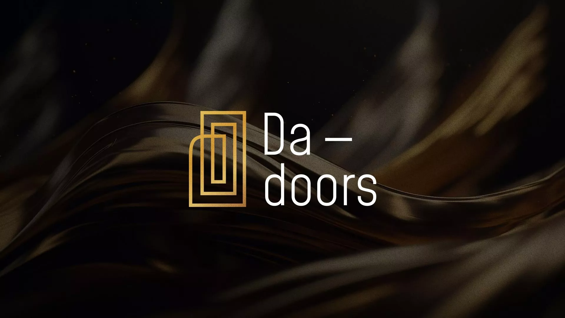 Разработка логотипа для компании «DA-DOORS» в Щучье